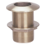Marine Hardware - Standard Mushroom Machine Finish Bronze. Part No. THMR1.000-B