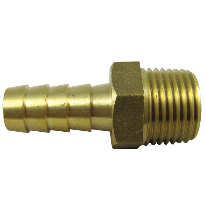 Marine Hardware - Straight Pipe to Hose Adapters, Part No. PTHAS-0.75X0.75 - Size 3/4