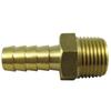 Marine Hardware - Straight Pipe to Hose Adapters, Part No. PTHAS-0.75X0.75 - Size 3/4"