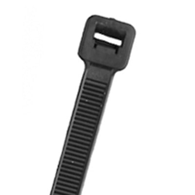 Mize Wire - Nylon Cable Ties , Part No NT4-50 , Color Black , Overall Usable Length 4"