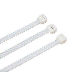 Mize Wire - Nylon Cable Ties , Part No NT11-K , Color Natural, Overall Usable Length 11.81