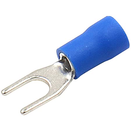 Mize Wire - Vinyl Insulated Spade Style Terminals , Part No. FESB10, Color: Blue