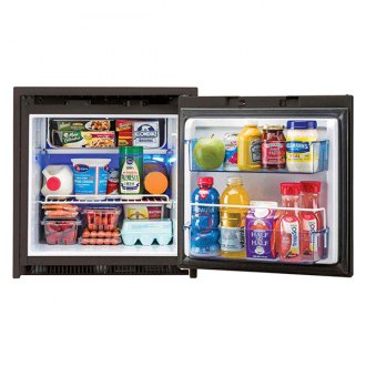 Norcold - Flush-Mount Built-In Refrigerator/Freezer 12/24V DC Converts to AC with Adapter, Part No. NR751BBc