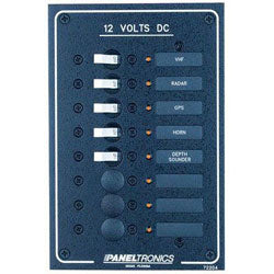 Paneltronics - DC 8 Position Circuit Breaker Panel