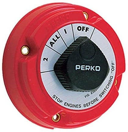 Perko - Battery Switches Off–1–2–All - 8503DP