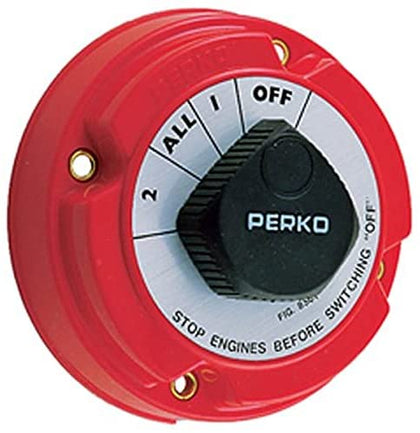 Perko - Battery Switches Off–1–2–All - 8502DP
