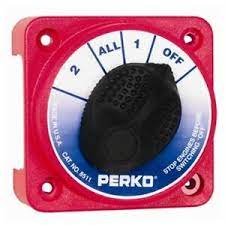Perko - Compact Battery Switch Off–1–2–All - 8511DP