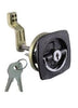 Perko - Flush Lock And Latches, Part No. 0931DP1BLK - Black - Flush Lock