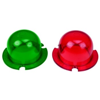Perko Replacement Lens Fits Perko Lights 963/915, One Red/One Green, Part No. 0295DP0LNS