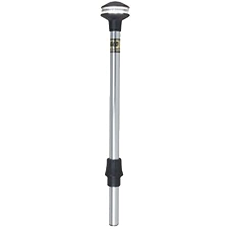 Perko - Stow-A-Way Pole Lights Pole has 5° Rake, Part No. 1445DP4CHR