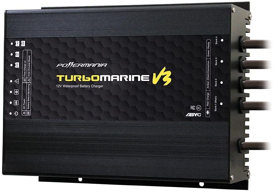 Powermania - Turbo MV3 Series Waterproof Battery Chargers, Part No. M440V3