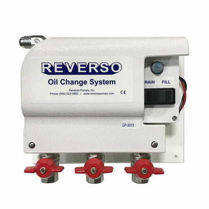 Reverso - GP-3013 Oil Change System With Gear Pump, Part No. GP-3013-12 - Flow Rate 2.5 GPM/9.46LPM