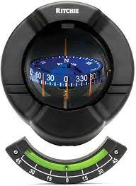 Ritchie - Bulkhead-Mount Compass Venture Serie, Black, Part No. SR-2