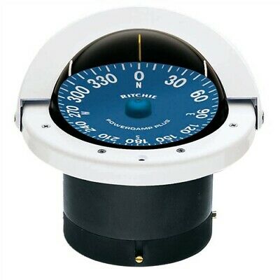Ritchie - Flush-MountHigh-Speed Compasses Black & White Supersport Series, Part No SS-2000W , White