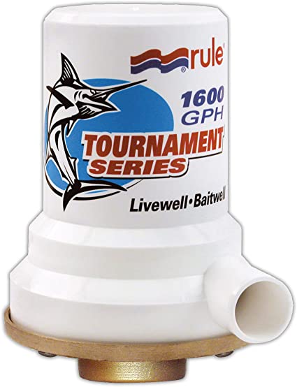 Rule - Baitwell Pumps Tournament Series, Part No. 209B - G.P.H. 1600