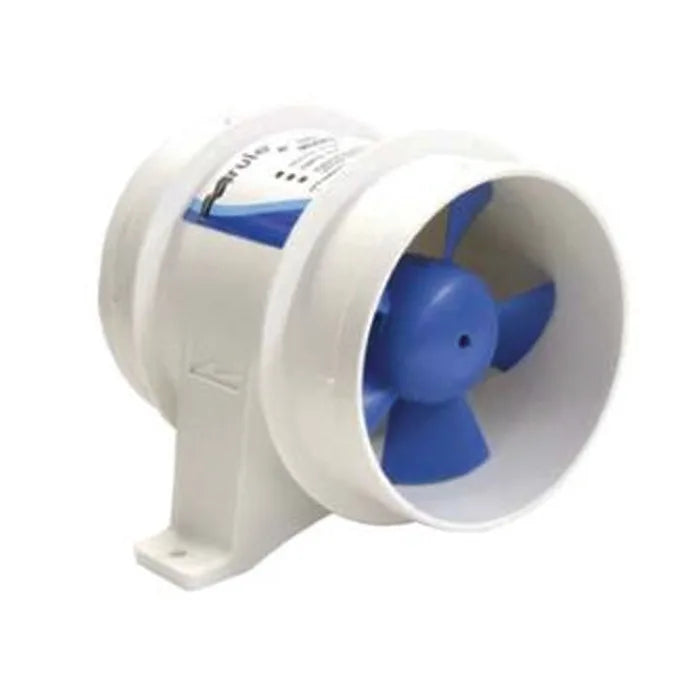 Rule - In-Line Blowers, Part No. 240-24V - CFM 235 - Volts 24 DC - Size 4