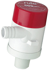 Rule - Livewell Aerator Tournament Series Pumps, Part No. 201FAAt - G.P.H. 500 - Straight / 3/4