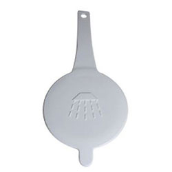 Scandvik - Rubber Cap Recessed Shower Horizontal, Part No. 10252P - White - Spare Cap