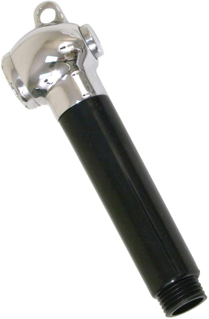Scandvik - Rubber Cap Recessed Shower Horizontal, Part No. 10297 - Black - Spray Handle