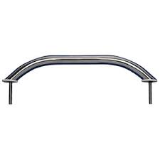 Schmitt - Stainless Steel Oval Handrails with Studs , Part No. 53124-2