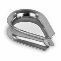 Sea-Dog Line - Wire Rope Thimbles Stainless Steel And Galvanized, Part No. 170016 - Size 5/8