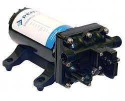 Shurflo - Aqua King II Supreme 50 Freshwater Pump, Part No. 4158-153-E75 - Volts 12 DC - Amps 15 - GPM 5 - PSI 55