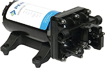 Shurflo - Blaster II & Problaster II Washdown Pumps, Part No. 4248-153-E09 - Volts 12 DC - Amps 10 - PSI 60 Lbs