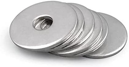 Standard Fasteners - 304 Stainless Steel Flat Washers , Part No. 1/2