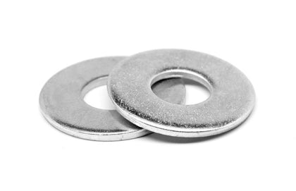 Standard Fasteners - 304 Stainless Steel Flat Washers , Part No. 3/8