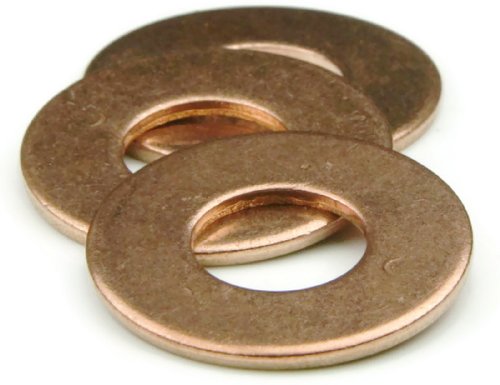Standard Fasteners - Silicon Bronze Flat Washers , Part No. 1/4