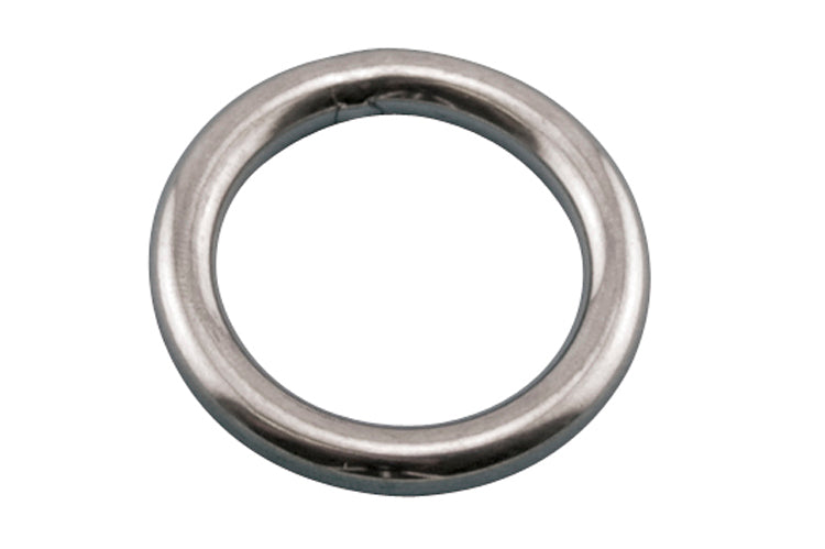 Suncor Stainless - Stainless Steel Round Rings, Part No. S0139-1210 - Stock Diam. 1/2" - Inside Diam. 4"
