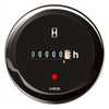 VDO - Engine Hourmeter, Part No. 331-546 - Black - 10/32 Volts