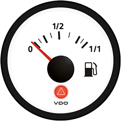 VDO - Fuel Gauges, Part No. A2C53412991-S - White - 3-180 OHMS