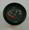 VDO - Oil Pressure Gauges, Part No. 350-198 - Black - 10-180 Ohms - 0-150 Psi