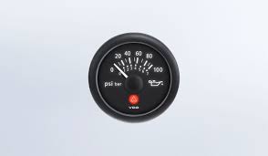 VDO - Oil Pressure Gauges, Part No. A2C53413154-S - Black - 0-100 Psi