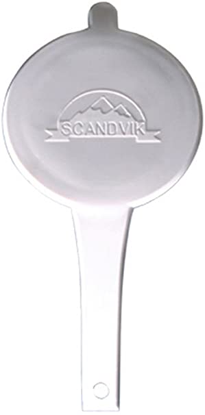 Scandvik - Vertical Rubber Cap Recessed Shower, Part No. 10030 - Spare White Cap