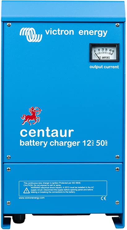 Victron Energy - Centaur Battery Chargers 12 and 24 VDC, Part No. CCH012050000