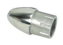 Whitecap - Bullet Plug End, Part No. 6229 - Tube Size 7/8