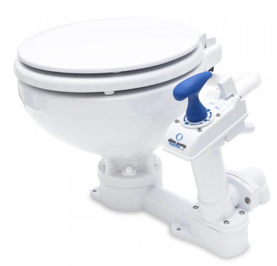 Compact Manual Marine Toilet