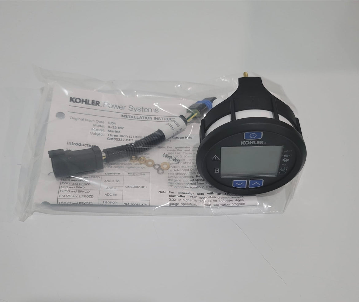 Kohler 3” Digital Gauge Panel